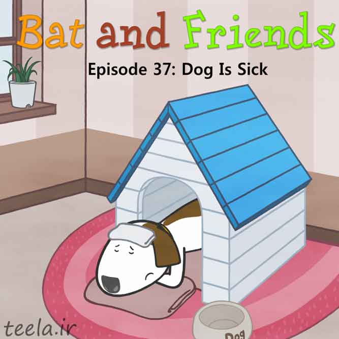 جملات ساده کوتاه انگلیسی برای کودک ونوجوان - قسمت 37 سریال Bat and friends 