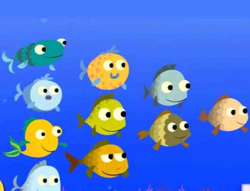 آموزش شمارش اعداد به کودکان – little fishes