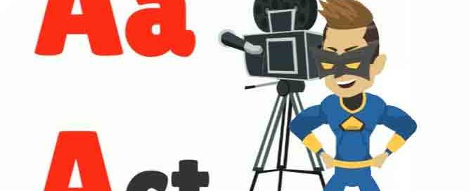 آموزش الفبا با افعال - verbs - ABC Phonics