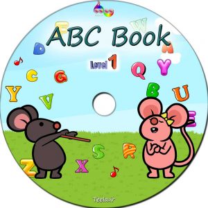 آموزش الفبا همراه با مثال هایی برای کودکان - ABCBook شامل ۲۶ حرف الفبای انگلیسی