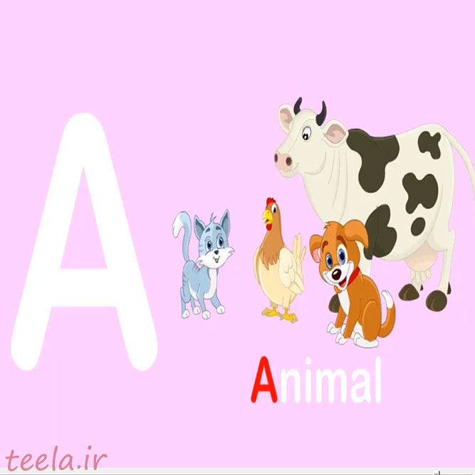 آموزش الفبای انگلیسی - Alphabet Letter A