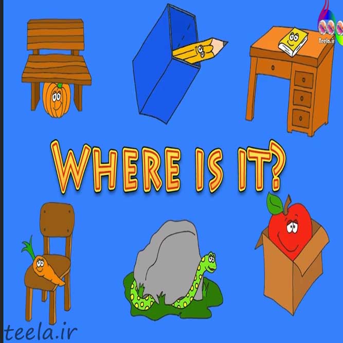 آموزش مفهوم preposition