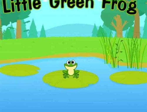 ترانه های کودکانه آموزش زبان در منزل، مهد و مدرسه – Little green frog