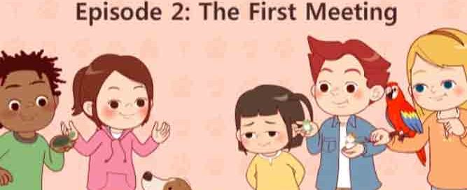 جملات ساده انگلیسی برای کودکان -The Pet Lovers Club-2