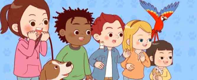 جملات ساده انگلیسی برای کودکان - The Pet Lovers Club-5
